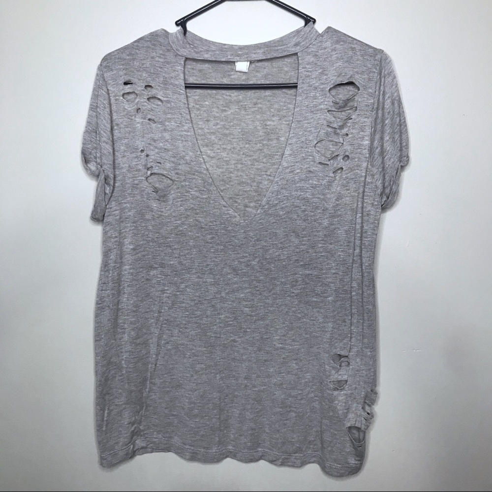 Torn tshirt